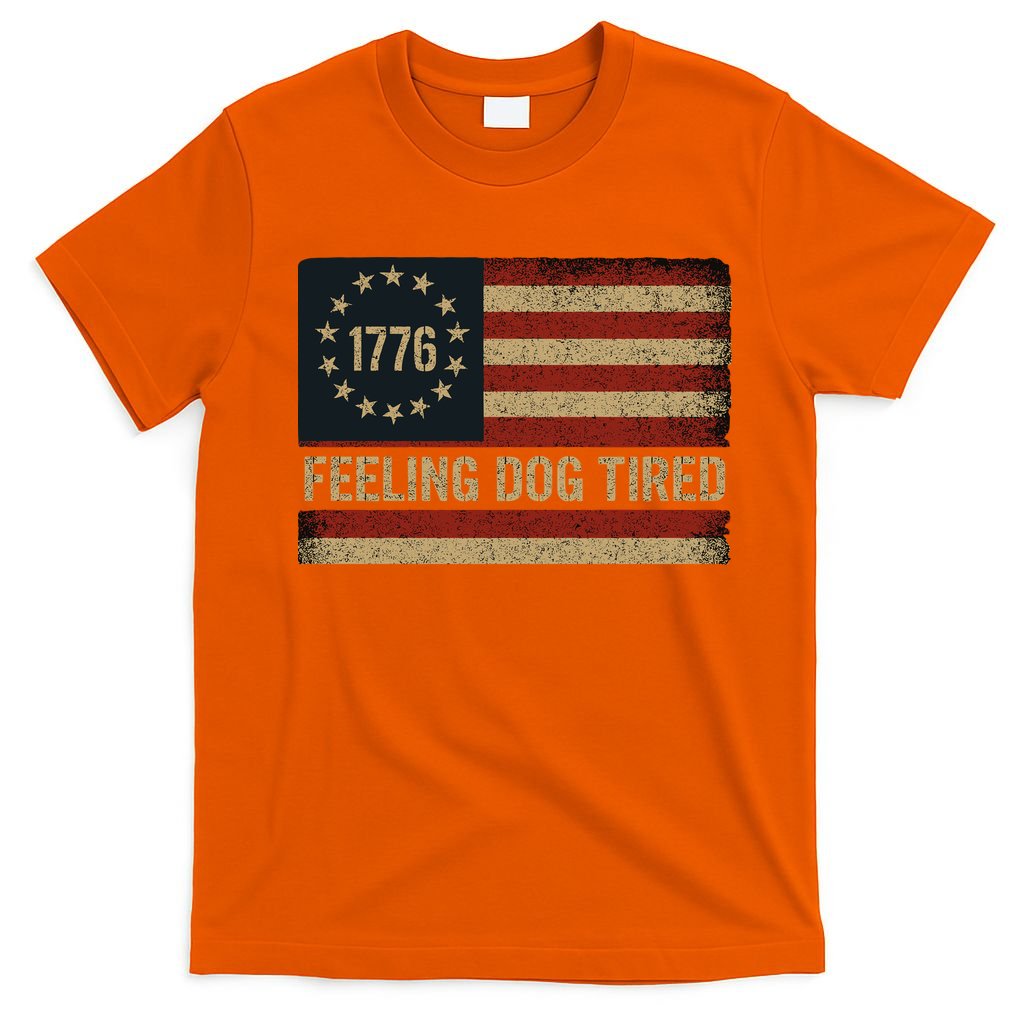 Feeling Dog Tired Fdt Anti Trump T-Shirt