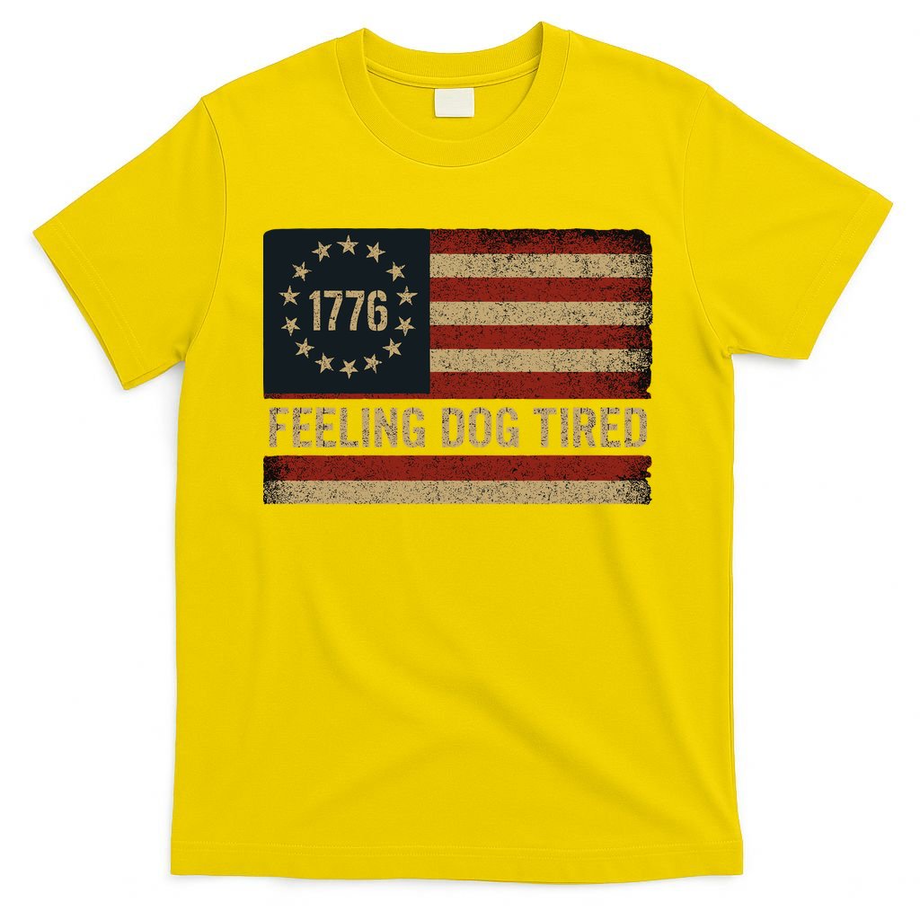 Feeling Dog Tired Fdt Anti Trump T-Shirt