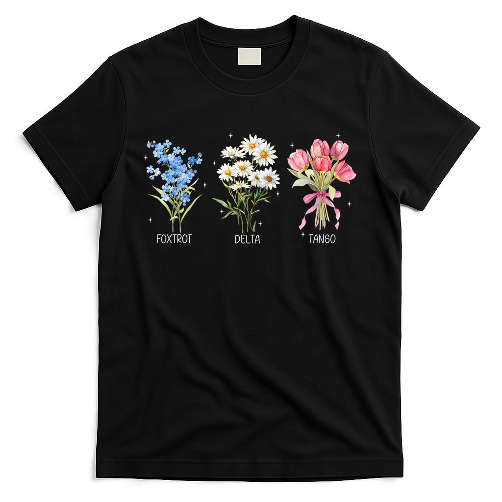 Foxtrot Delta Tango Subtle Anti Trump President Liberal T-Shirt