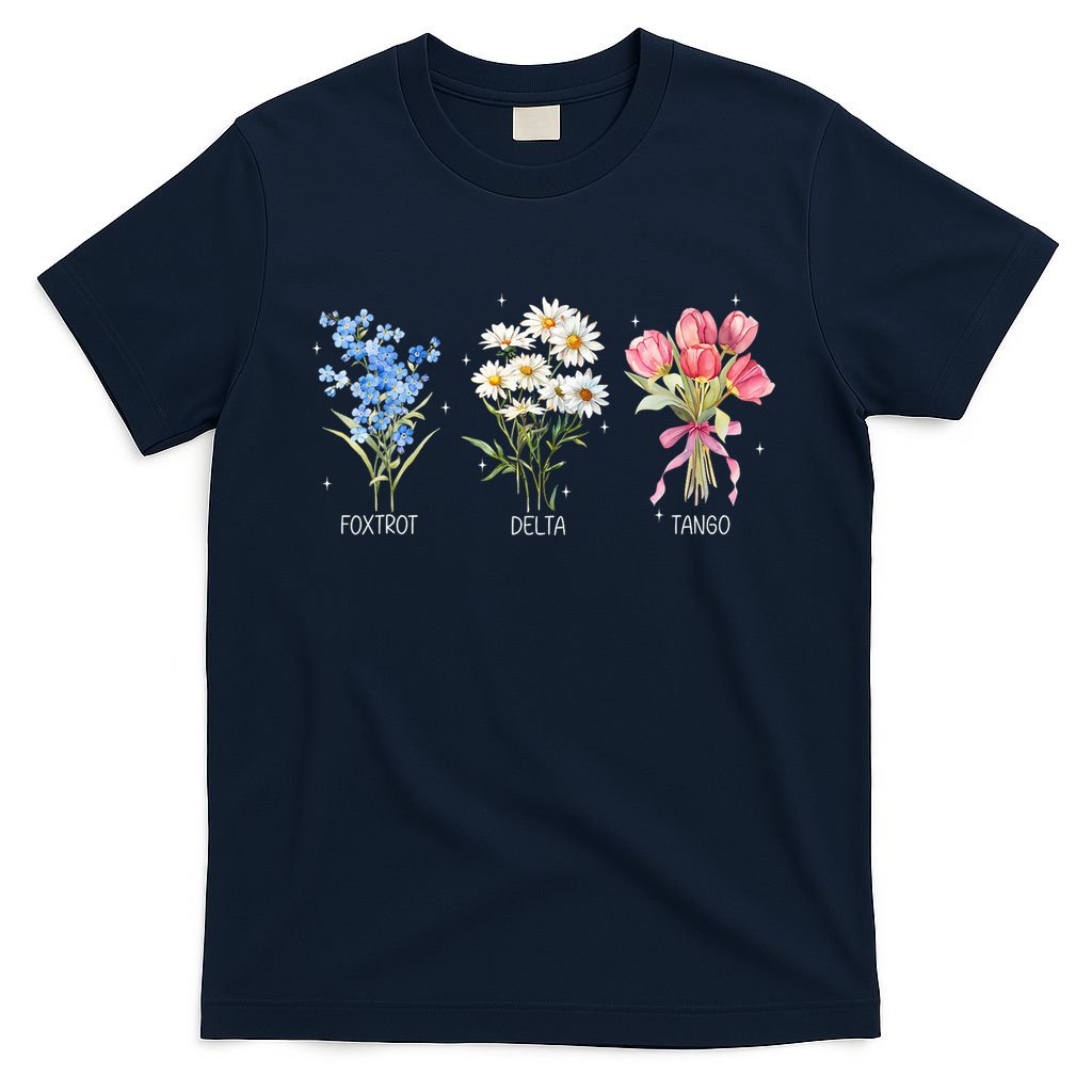 Foxtrot Delta Tango Subtle Anti Trump President Liberal T-Shirt