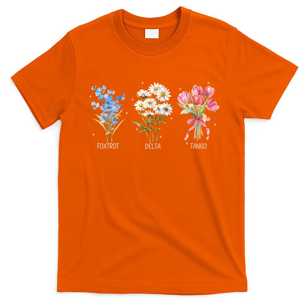 Foxtrot Delta Tango Subtle Anti Trump President Liberal T-Shirt