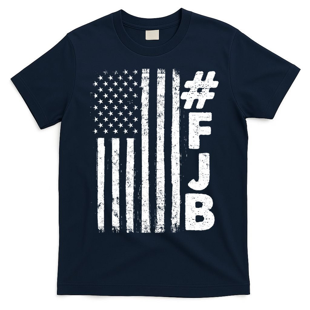 #FJB Distressed USA American Flag T-Shirt