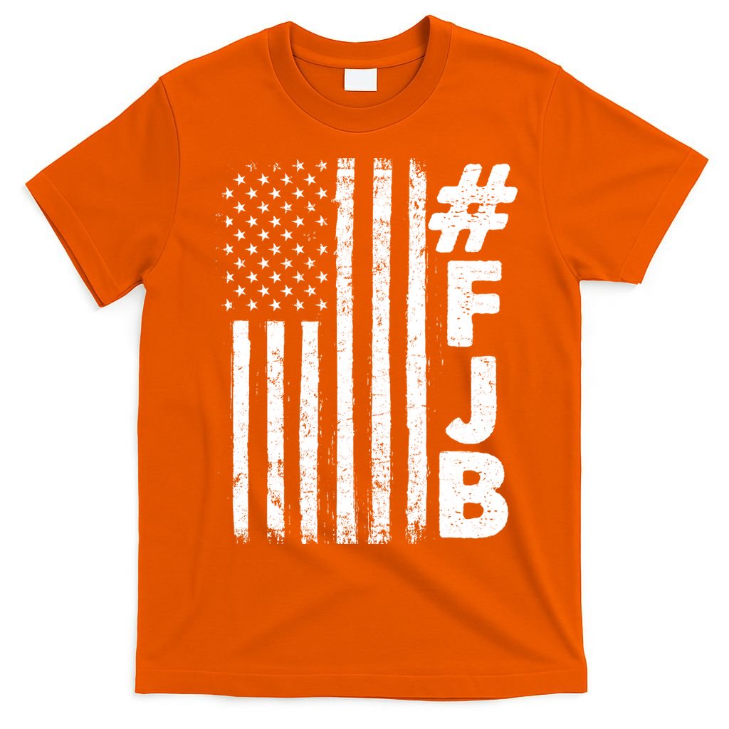 #FJB Distressed USA American Flag T-Shirt