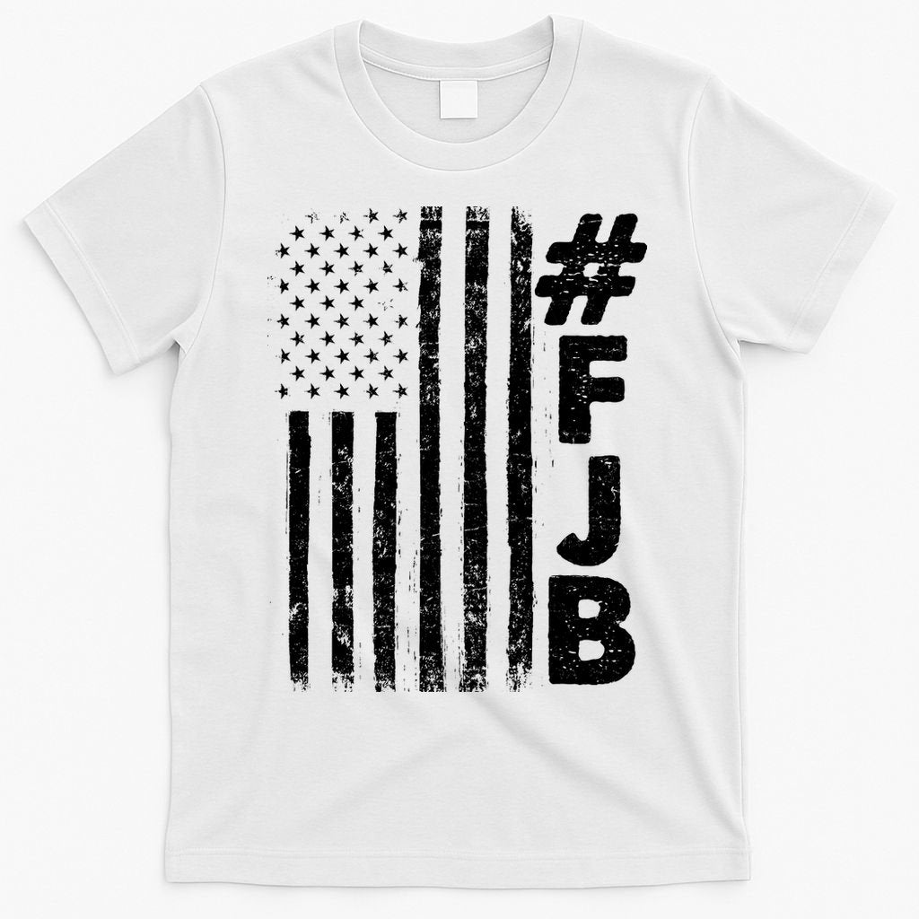 #FJB Distressed USA American Flag T-Shirt