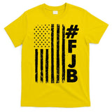 #FJB Distressed USA American Flag T-Shirt