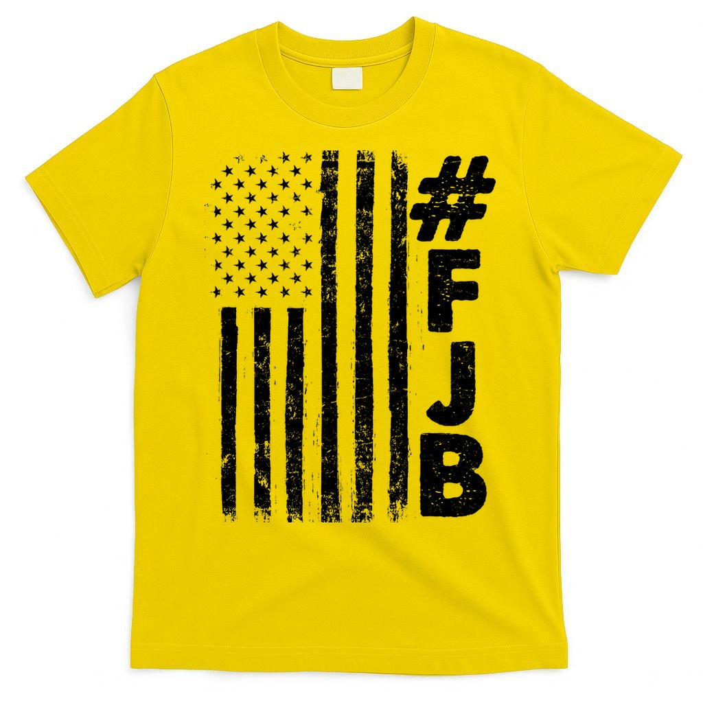 #FJB Distressed USA American Flag T-Shirt