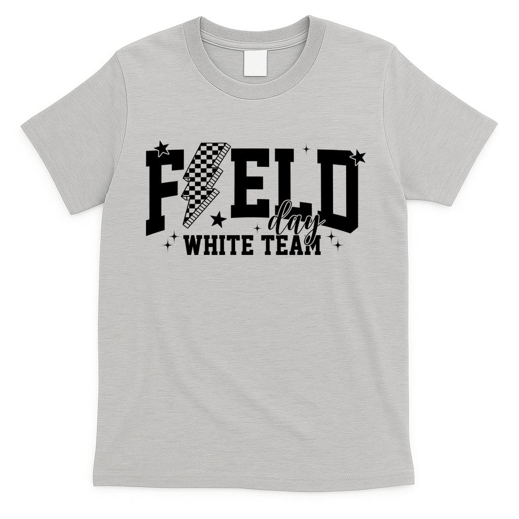 Field Day White Color Team Field Trip T-Shirt