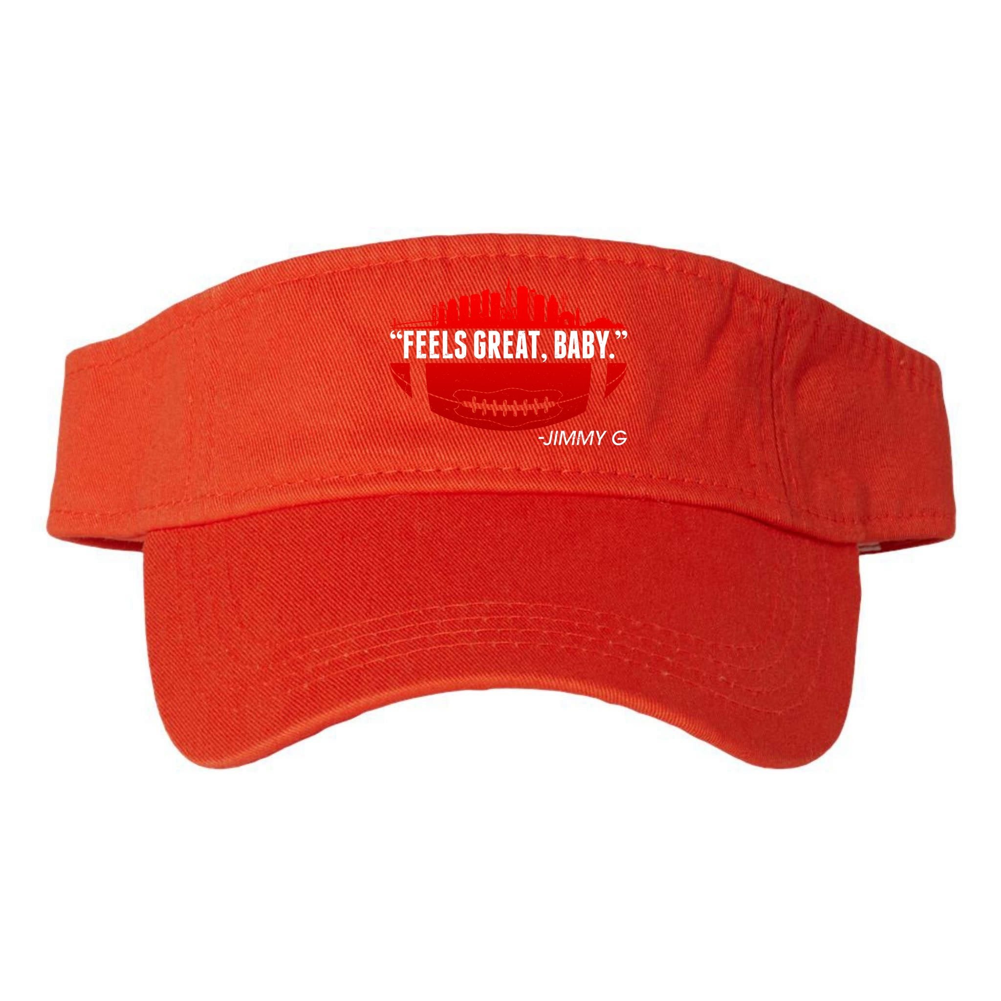 Feels Good Baby Jimmy G San Francisco Football Valucap Bio-Washed Visor