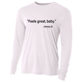 Feels Great Baby Jimmy G Football San Francisco Cooling Performance Long Sleeve Crew