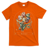 Floral Feminist 8647 Anti Trump Human Right T-Shirt