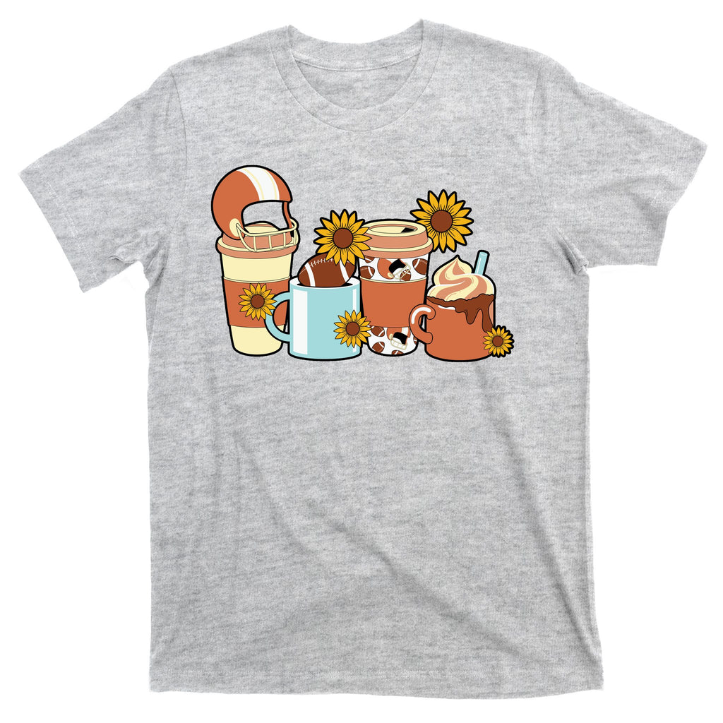 Football Fall Coffee Lover T-Shirt
