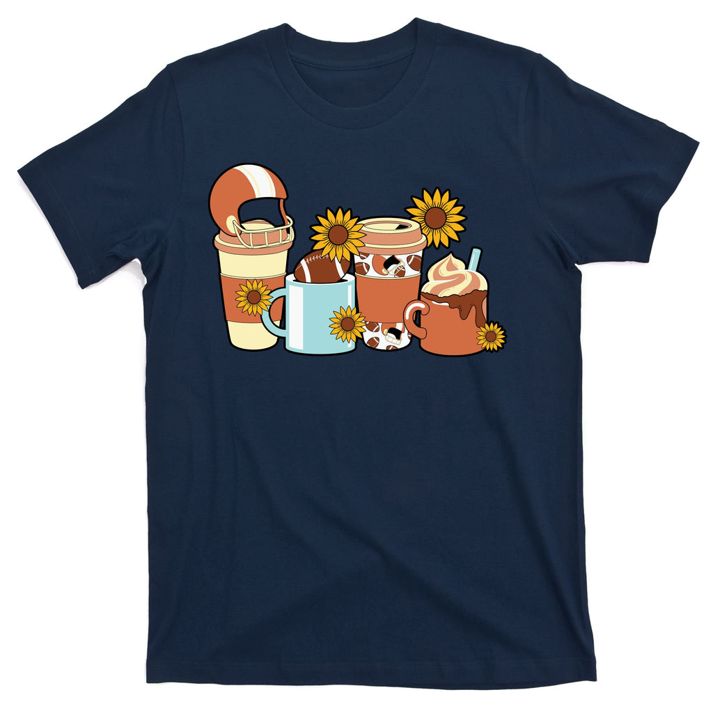 Football Fall Coffee Lover T-Shirt