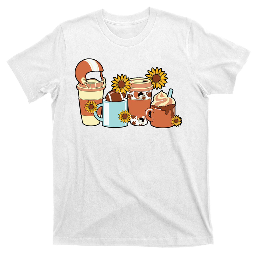 Football Fall Coffee Lover T-Shirt