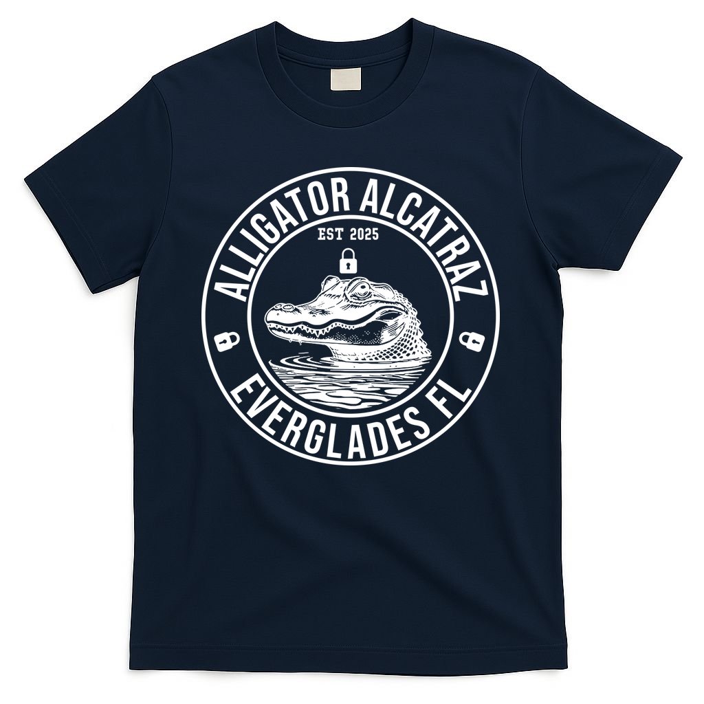 Funny Florida Everglades FL Meme Alligator Alcatraz T-Shirt