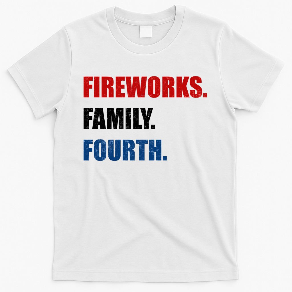 Fireworks Family Fourth T-Shirt