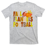 Fall Flannels Football Sport Lover T-Shirt