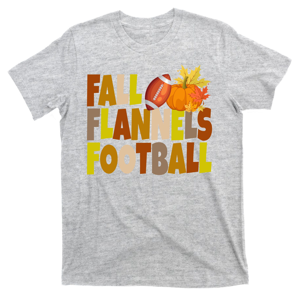 Fall Flannels Football Sport Lover T-Shirt