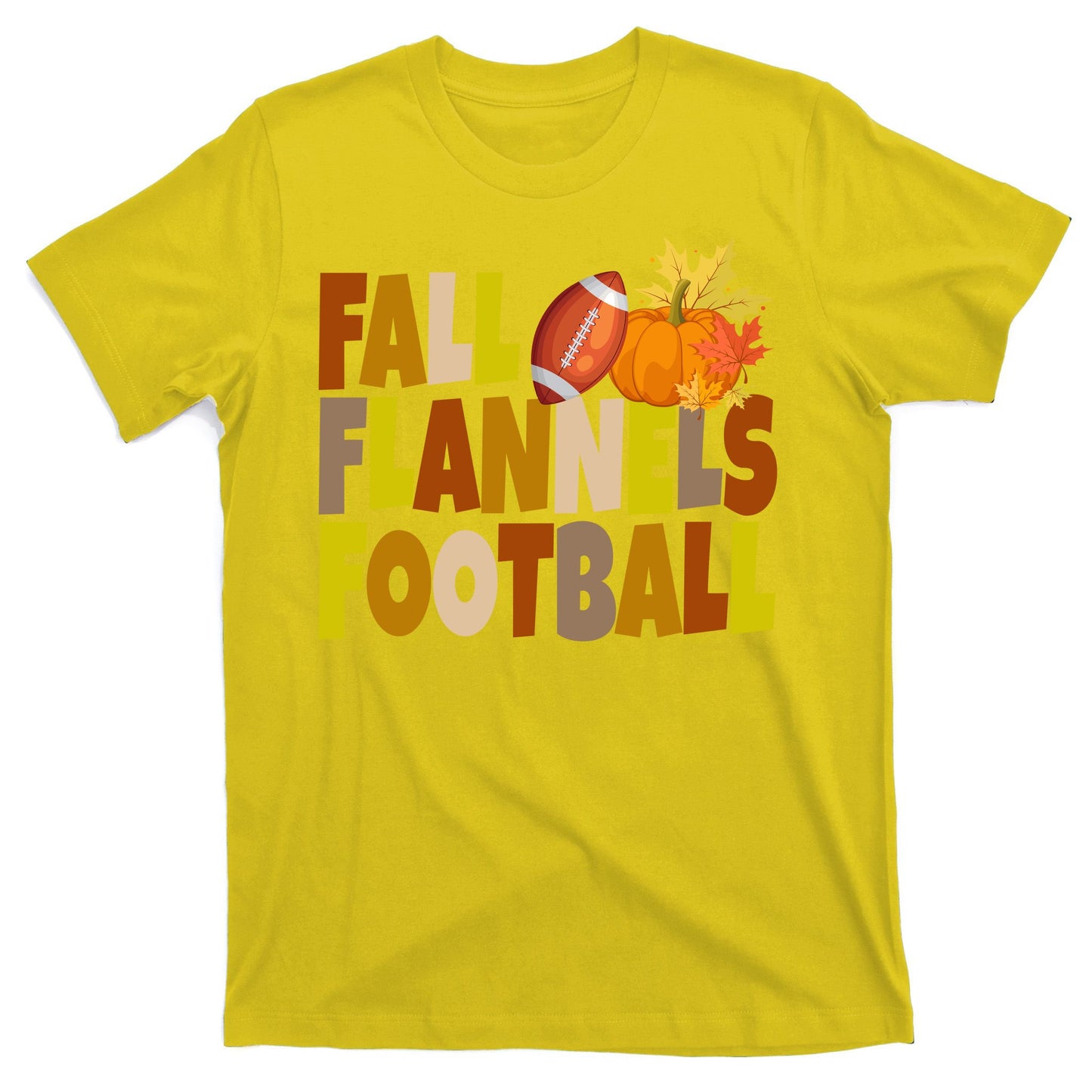 Fall Flannels Football Sport Lover T-Shirt