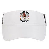 Funny Falls Out Balls Out Football Fall Season Sports Fan Adult Drive Performance Visor