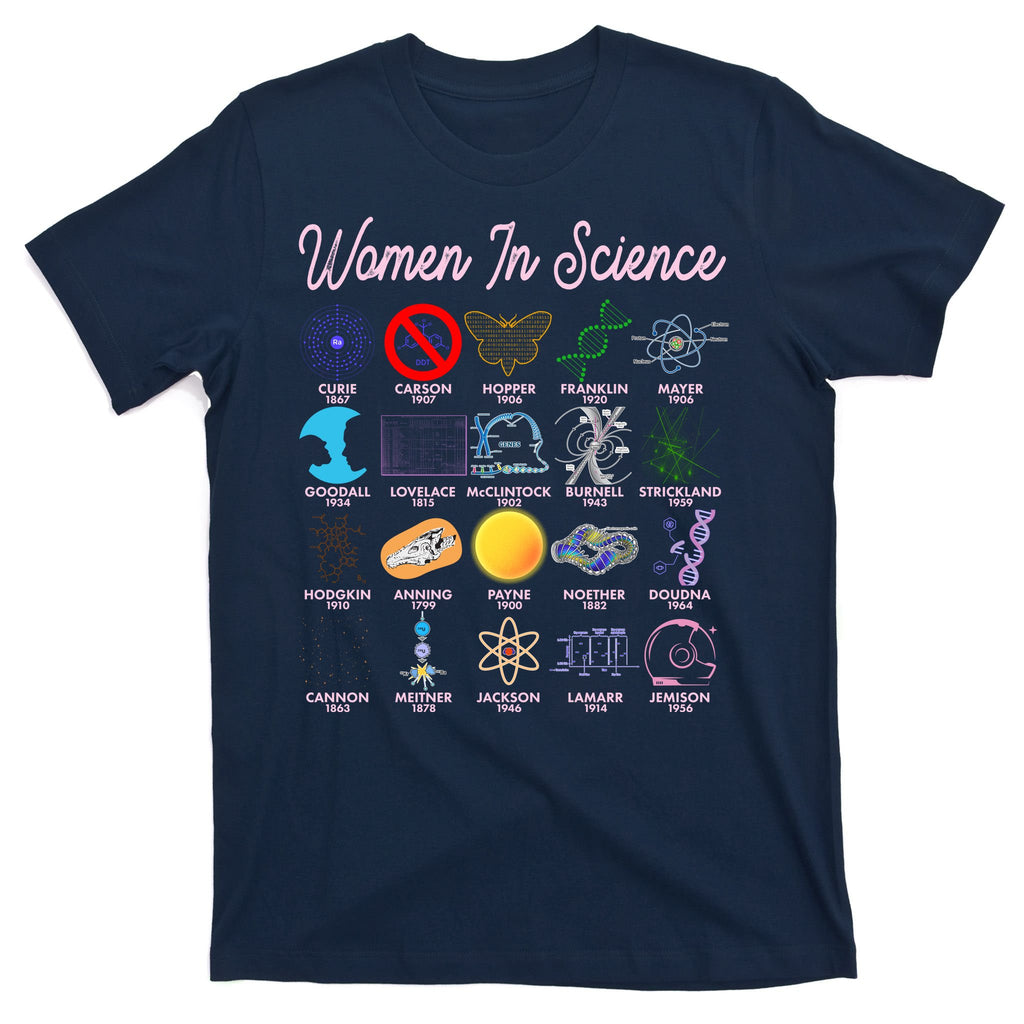 Famous Females Of Science T-Shirt