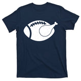 Funny Football Turkey Thanksgiving Sports Fan T-Shirt