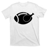 Funny Football Turkey Thanksgiving Sports Fan T-Shirt