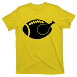 Funny Football Turkey Thanksgiving Sports Fan T-Shirt