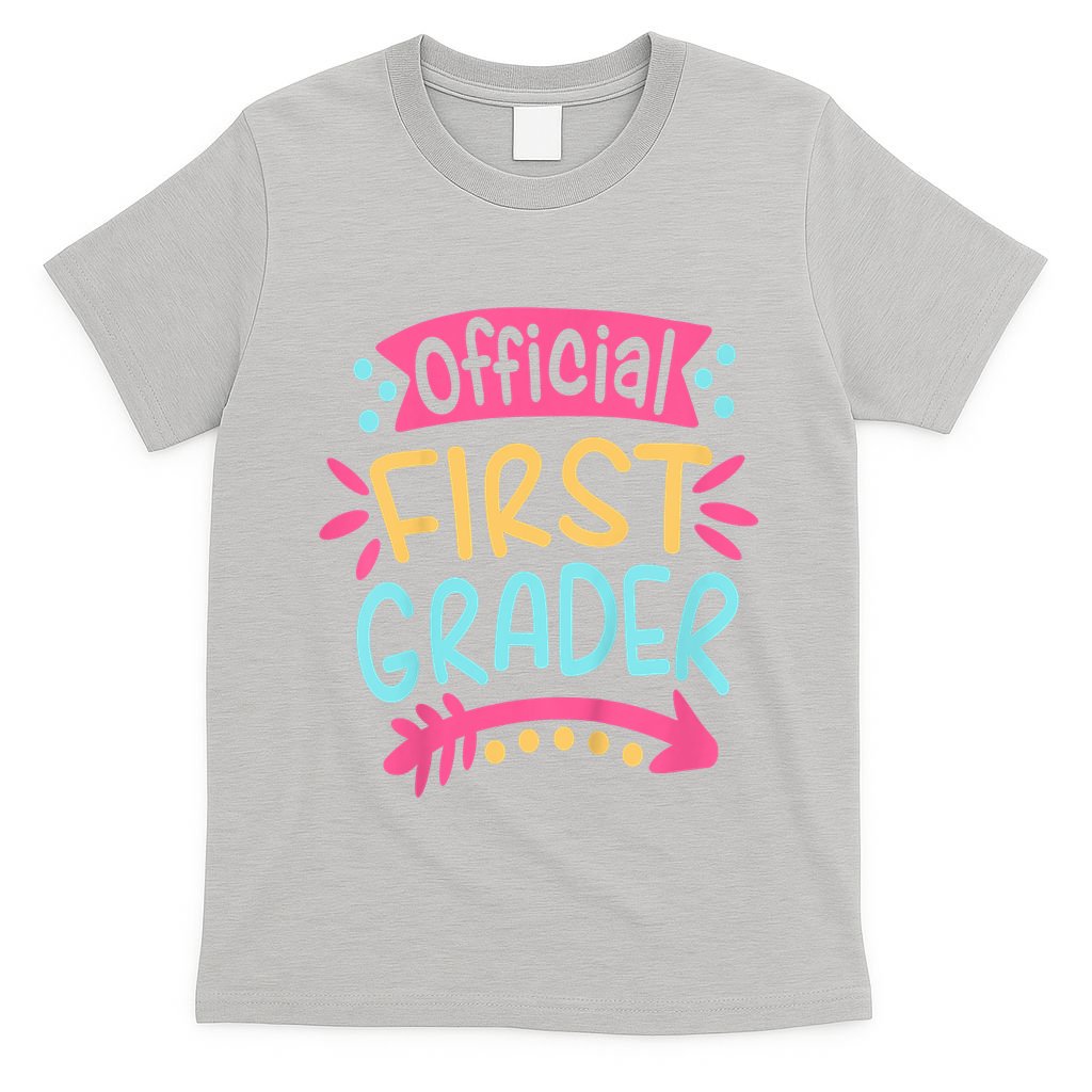 First Grader, 1st Grade Back To School T-Shirt