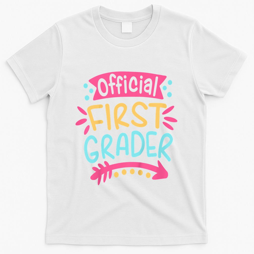 First Grader, 1st Grade Back To School T-Shirt