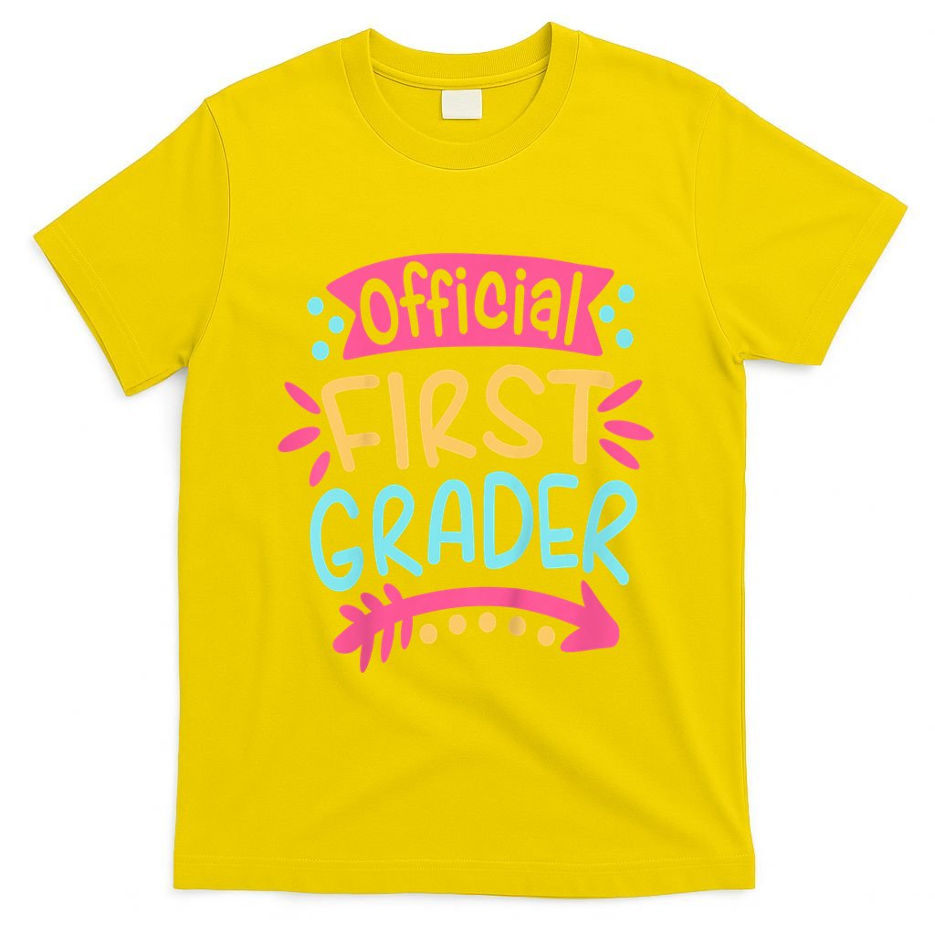 First Grader, 1st Grade Back To School T-Shirt