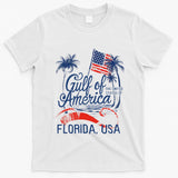 Florida Gulf Coast Of America Funny Donald Trump Usa Patriot T-Shirt