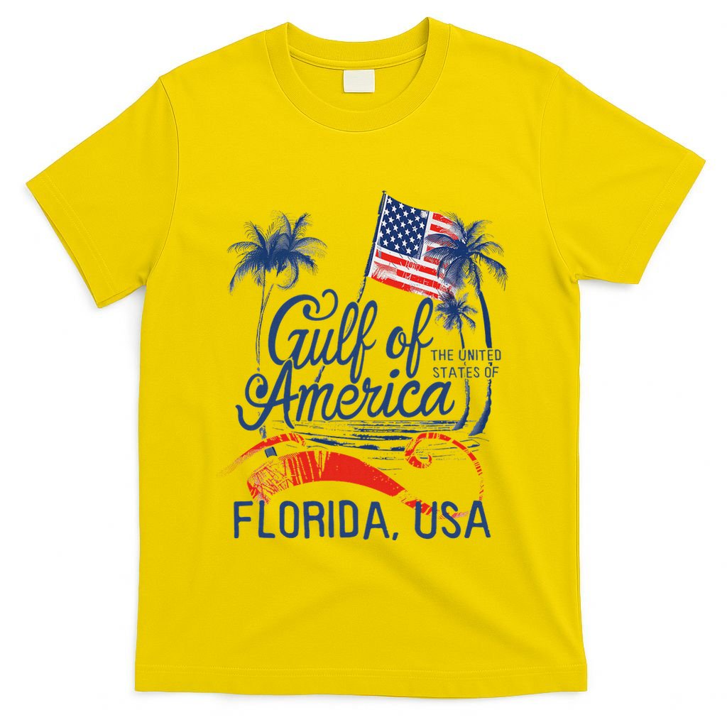 Florida Gulf Coast Of America Funny Donald Trump Usa Patriot T-Shirt