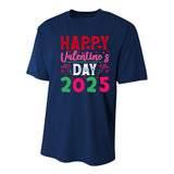 Funny Gift Happy Valentines Day Heart Love Valentine Youth Performance Sprint T-Shirt