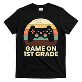 Funny Game On 1st Grade Vintage Back To School T-Shirt