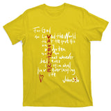 For God So Loved The World Jesus Is My Valentine T-Shirt