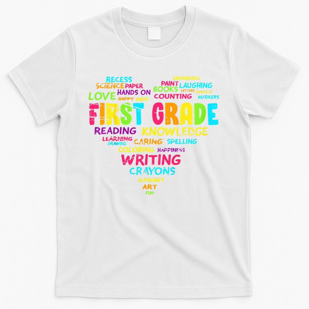 First Grade Team Teacher Student 1st Grade Back To School T-Shirt