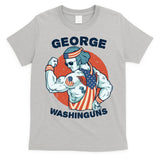 Funny George Washinguns Workout Patriotic 4th Of July Gift T-Shirt