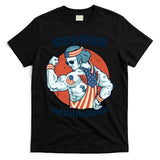 Funny George Washinguns Workout Patriotic 4th Of July Gift T-Shirt