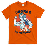 Funny George Washinguns Workout Patriotic 4th Of July Gift T-Shirt
