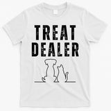 Funny Humor Dog Treat Dealer Dog Owner Dog Treats Dog Lover Pet Lover T-Shirt