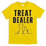 Funny Humor Dog Treat Dealer Dog Owner Dog Treats Dog Lover Pet Lover T-Shirt