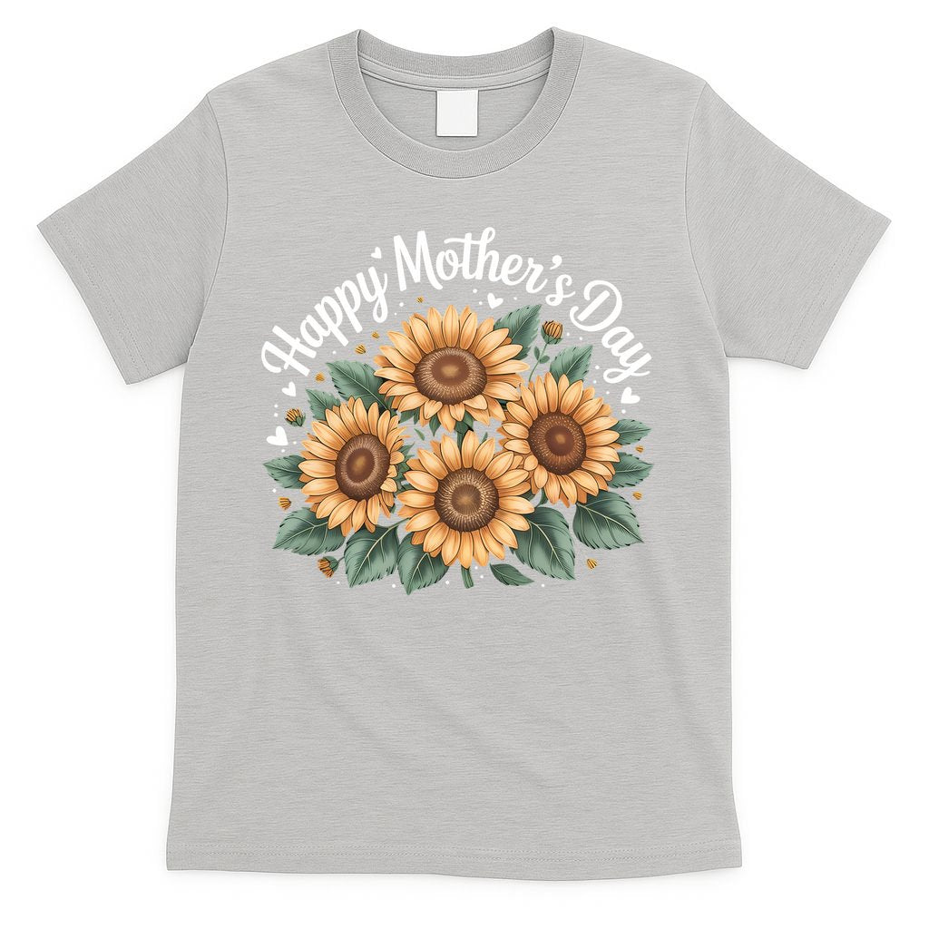 Funny Happy Mothers Day Cute Floral For Women Mom Grandma T-Shirt