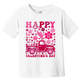 Funny Happy Valentines Day Heart Love Valentine Gift Toddler T-Shirt