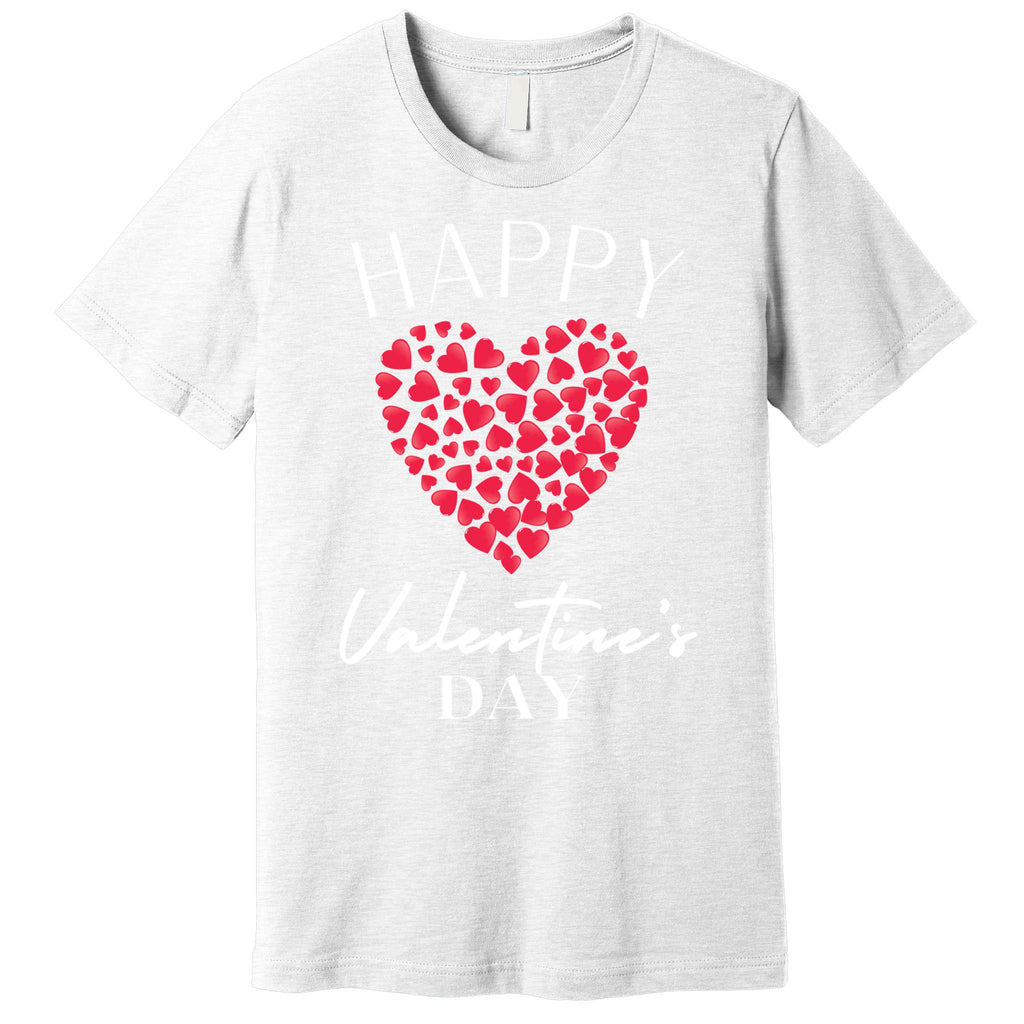 Funny Happy Valentines Day Heart Love Valentine Gift Premium T-Shirt