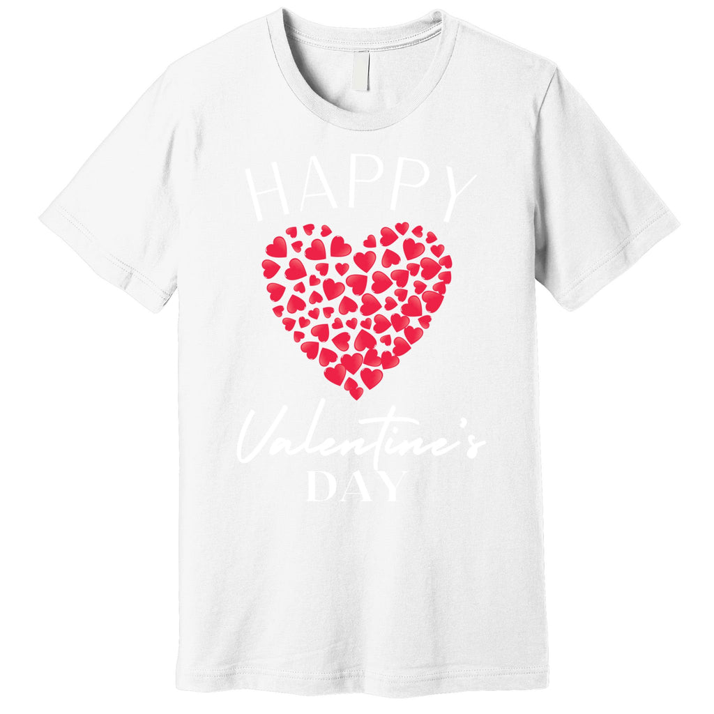 Funny Happy Valentines Day Heart Love Valentine Gift Premium T-Shirt