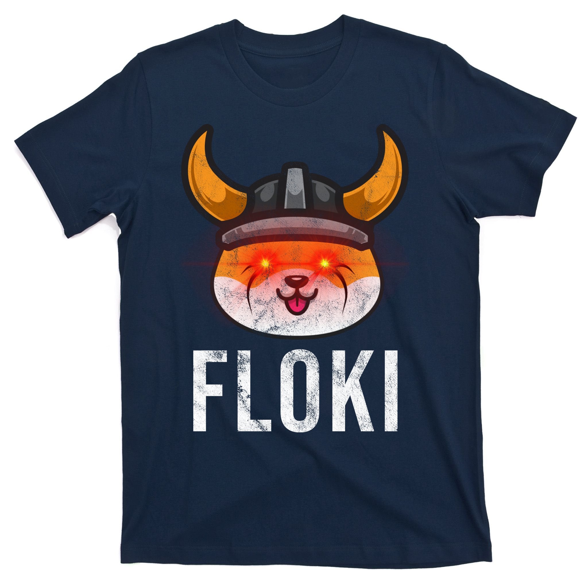 Floki Inu Cryptocurrency Lover Vintage T-Shirt