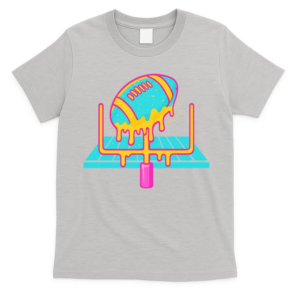 Football Ice Cream Drip T-Shirt