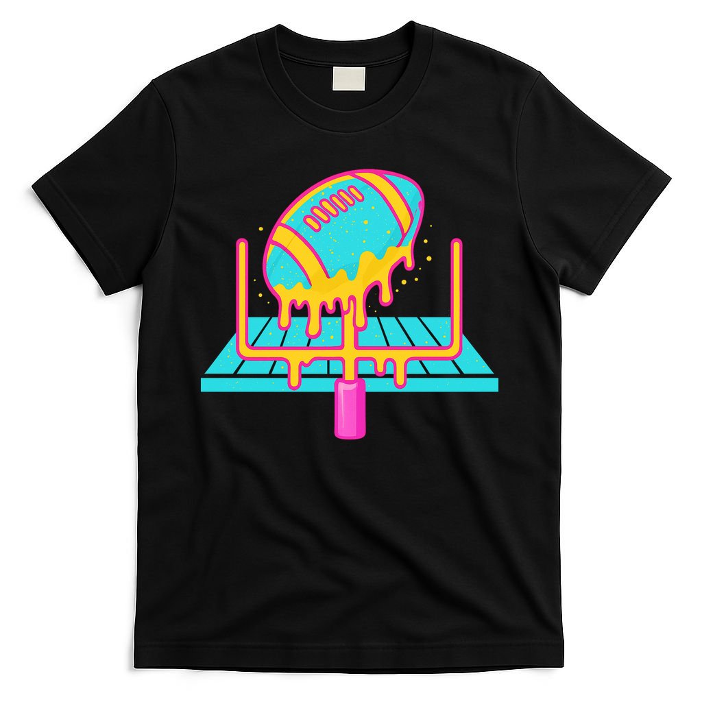 Football Ice Cream Drip T-Shirt