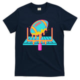Football Ice Cream Drip T-Shirt