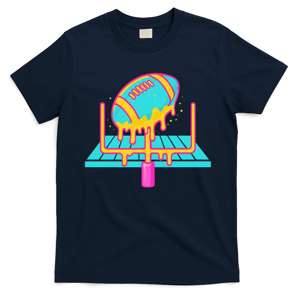 Football Ice Cream Drip T-Shirt